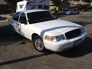 Ford crown victoria police interceptor with 181,646 miles. administrative unit