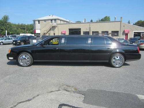 2001 cadillac deville limousine professional chassis