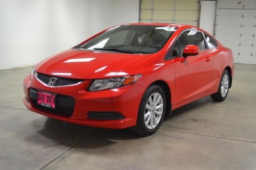 12 honda civic ex coupe auto fwd cloth seats sunroof ac cruise call us today