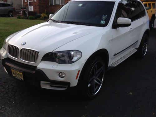 *** 2008 bmw x5 sport 4.8i fully  loaded ***  22&#034; lexani staggered rims