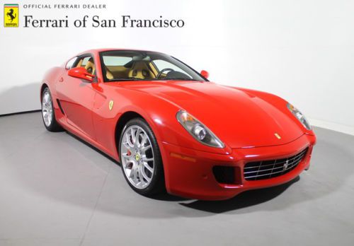 599 gtb low miles rosso corsa great options 20 wheels and more