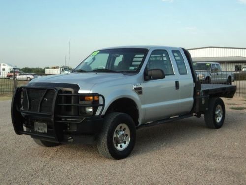 2008 ford f-350 xl ext. cab 4x4, 6.4l powerstroke diesel, automatic, flatbed