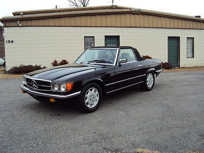 1985 mercedes 280sl euro - runs very good - nice hard top - great daily driver!