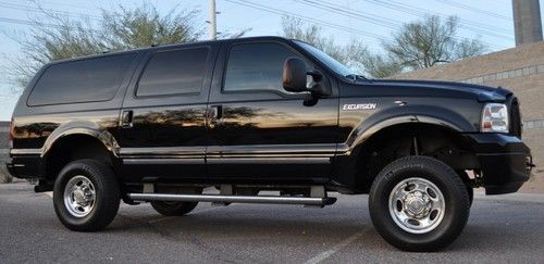 2005 ford excursion limited diesel 4x4 heated seats hd tow package rear dvd ent