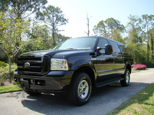 *21,528* miles! 2005 ford excursion limited 4x4 diesel