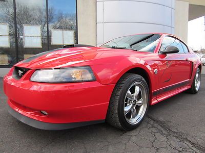2004 ford mustang premium mach 1 5 speed coupe 1-owner shaker hood no reserve!!!