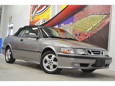 01 saab 9-3 convertible 104k leather heated seats power everything am/fm/cd