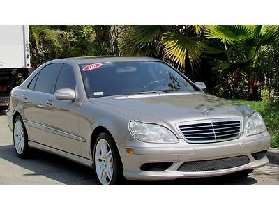 2006 mercedes-benz s430 sport package/navigation clean one owner