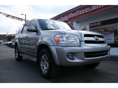 Sr5 suv 4.7l cd 4x4 leather/power/heated seats sunroof 3rd row/dvd player