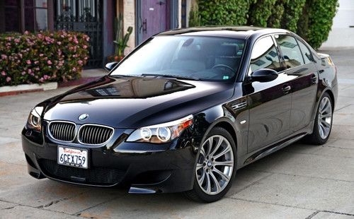 2006 bmw m5 - impeccable, black/black, one owner car with only 23k miles &amp; smg