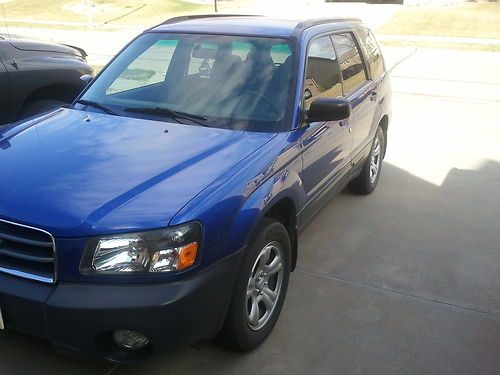 2004 subaru forester x, clean in and out, only 90k miles! clean&amp;clear title!