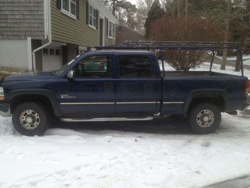 2002 chevrolet silverado 2500 hd lt crew cab pickup 4-door 6.6l