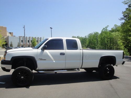 2003 chevy 2500 hd ext cab 6.6l duramax diesel lifted ss interior custom