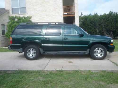 2003 chevrolet suburban 1500 lt z71 4x4 - texas truck! leather / 3rd row