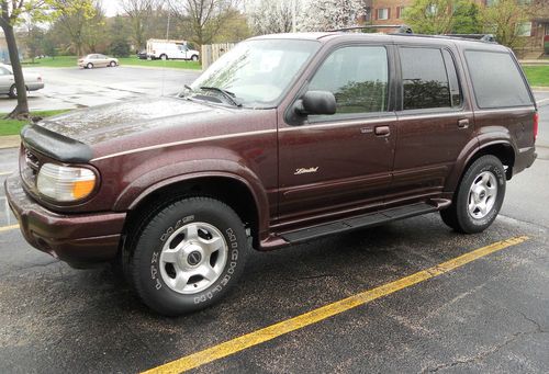2000 ford explorer limited ~fully loaded suv~new tires!!sunroof!! v6! 4wd!!