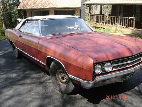 Sell Used 1969 Ford Galaxie 500 Convertible 5 0l Price