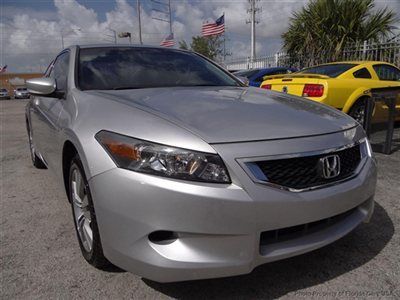2010 accord ex-l coupe 2.4l engine 44k miles leather sunroof 17/25 mpg florida