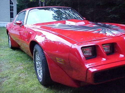 1979 pontiac trans am new paint mayan red 403 never rusted orig trans/motor 104k