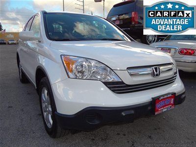 07 cr-v ex-l awd perfect condition carfax certified leather sunroof alloys