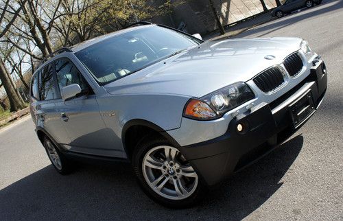 2005 bmw x3 3.0i sport utility awd suv panoramic sunroof low mileage truck - 79k