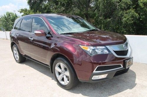 10 red tan leather navigation sunroof 30k miles we finance awd texas 3rd row