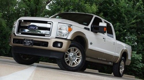 2011 ford f-250 lariat king ranch navigation sunroof heated &amp; cool seats