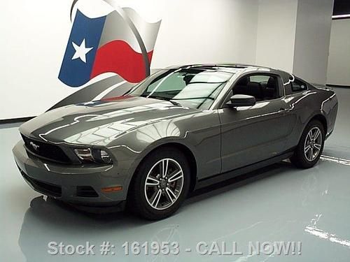 2011 ford mustang 6 spd sunrooof leather spoiler 35k mi texas direct auto
