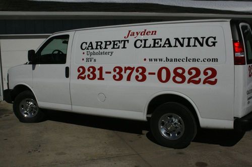 2007 chevy express 1500 cargo van bane-clene para-mount carpet cleaning van