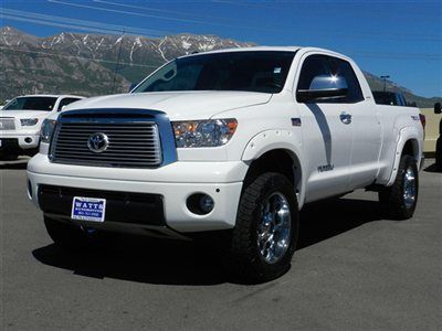 Double cab limited trd off road 4x4 custom wheels tires navigation low miles