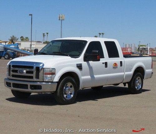 2008 ford f250 xlt pickup truck 5.4l v8 auto cold a/c 6.5' bed power win/locks