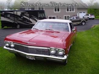 1965 red ss! 327 cid 300 hp numbers matching 3 owner car buckets console