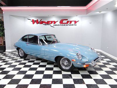 1968 jaguar xke e-type 4.2 series 1.5 2+2 coupe~2 owners~calif car~records~rare!