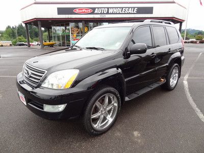 Gx 470 4x4 suv crossover leather moon roof navigation system dvd system