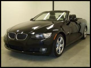 07 328 convertible hardtop sport pk navi heated leather wood trim only 39k miles