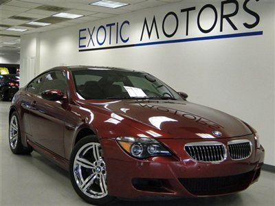 2007 bmw m6 coupe!! smg nav heated-sts pdc carbon-fiber 500hp xenons 19"whls!!