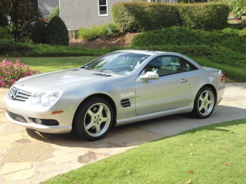 2004 mercedes sl 72k one owner miles/ dealer serviced/perfect condition
