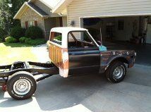 67-72 chevy c10 truck short-bed project.