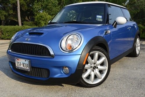 2008 mini cooper s turbo charged panaroma top sunroof certified 100k warranty