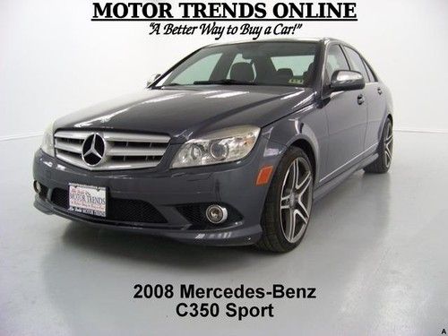 Sport sunroof leather htd seats upgraded wheels 2008 mercedes benz 79k