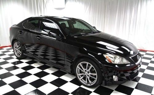 2008 lexus is250 sport!  blk/blk!!  new tires!!  carfax guaranteed!! call now!!