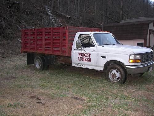 1997 f-350 flatbed truck