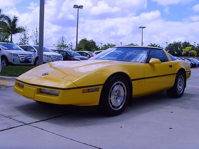 1986 corvette 1 owner
