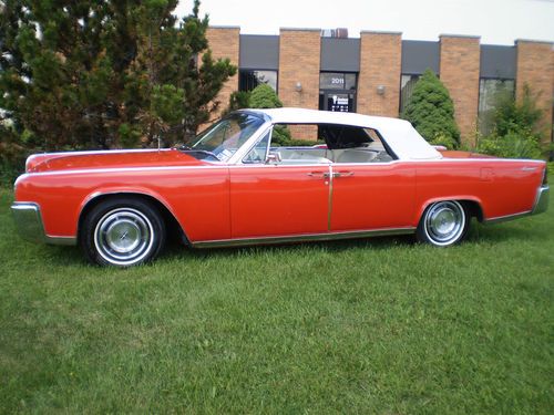 64 lincoln continental 4dr convertible