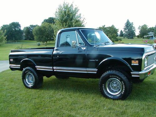 Sell used 1971 CHEVROLET K10 SHORTBOX 4X4 RESTORED FACTORY ...
