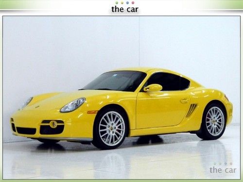 06 cayman s tiptronic preferred package rare speed yellow 19s pristine condition