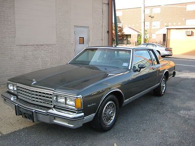 1984 chevy caprice 2dr v-8 with a/c  great driver no reserve