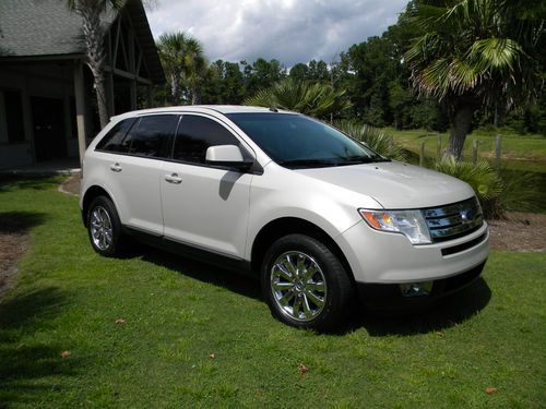 2007 ford edge sel sport utility, one owner, low miles, perfect shape