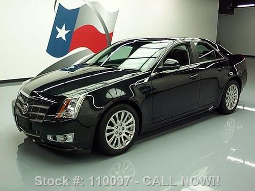 2011 cadillac cts performance pano sunroof nav only 16k texas direct auto