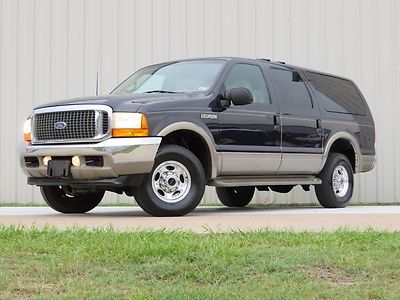 01 excursion (7.3) limited 4x4 power-stroke (new tires) carfax tx !!!!!!!!!!!!!!