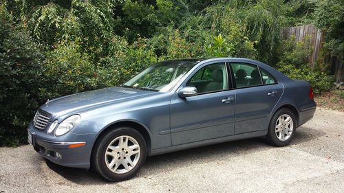 Silver blue e320 mercedes, excellent condition with all the bells and whistles!
